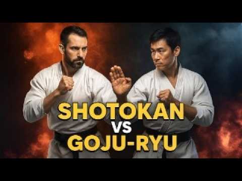 SHOTOKAN VS. GOJU-RYU: A KARATE SHOWDOWN!