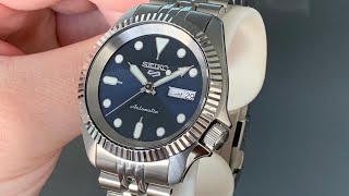 Seiko 5 Sports DressKX Datejust Mod! [SRPE63K1 Full Build Video]