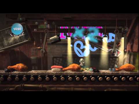 LittleBIGPlanet (720p HD) Walkthrough Part 54 - The Discombobulator - Survival Challenge