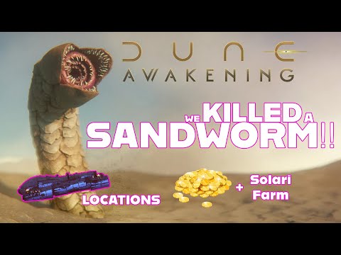 Dune Awakening - We Killed a Sand Worm