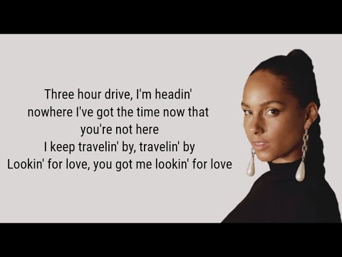 Alicia Keys - Three Hour Drive (Lyrics) ft. SiR