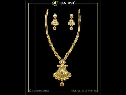 Gold Jadau Jwellery Designs With Price | Gold Jadau Set Design | Jadau Jewellery Set #21