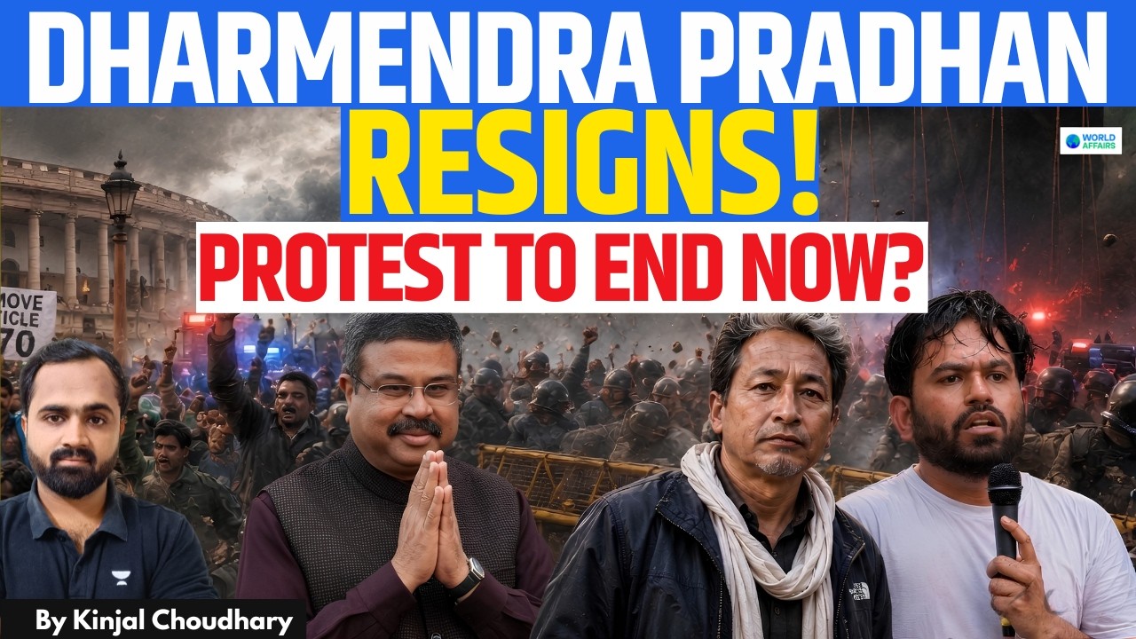 Pradhan Resigns - Anti-National Forces Exploiting Students? CJP's Dipke & Wangchuk Celebrate! Kinjal