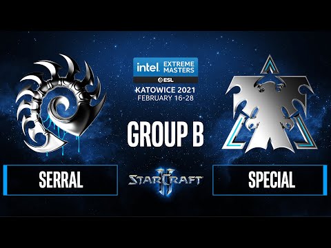 SC2 - Serral vs. SpeCial - IEM Katowice 2021 - Group B