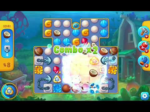 Fishdom Easy Level 10141 (with ingame boosters) @choraelmin