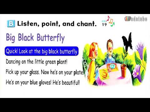 let's go 3 unit 1_phonics _big black butterfly song