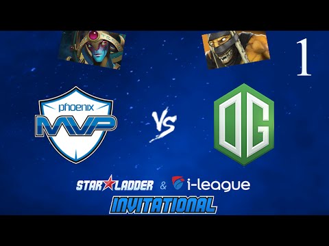 MVP.Phoenix vs OG - Game 1 - SL Invitational LAN - KotLGuy & Fogged
