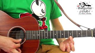 ► FUN EASY KIDS GUITAR LESSON * Happy Birthday *