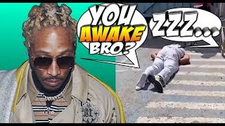 Future's Bodyguard Knocked Out By Male Groupies 🤦♂️