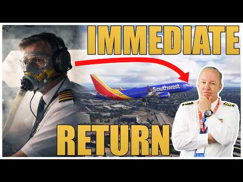 FUMES in the Cockpit! Southwest 737 Declares Emergency After Takeoff
