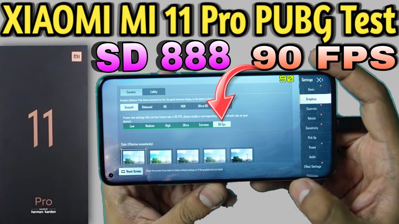 XIAOMI MI 11 Pro PUBG Mobile Test 💥🔥| Mi 11 Pro PUBG Graphics settings SD 888 | Mi 11 Pro Unboxing