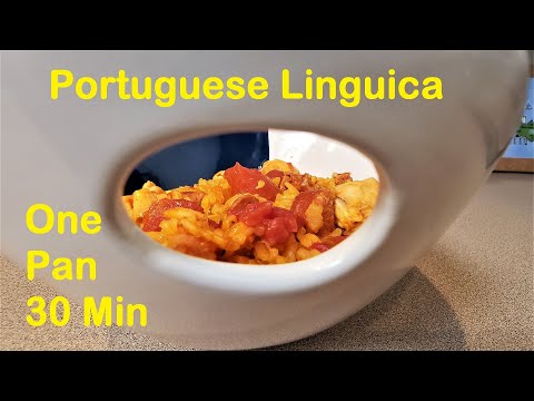 Portuguese Linguica Recipe | How to Make One Pan Meal Under 30 Minutes, Brenda Sylvia