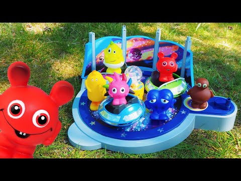 Babblarna på tivoli - Babblarna åker karuseller - Lek med oss