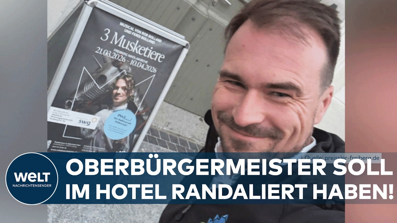 LEIPZIG: Randale im Hotel! Schwere Vorwürfe gegen Freibergs Oberbürgermeister – Polizisten verletzt