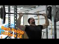 Vlog #112: Strict Press 165lbs x 14 Reps (Rest-Pause) | BIG Resisted Sprint PR's!