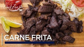 Carne Frita Dominicana | Fried Crispy Beef | Dominican Street Food | Chef Zee Cooks