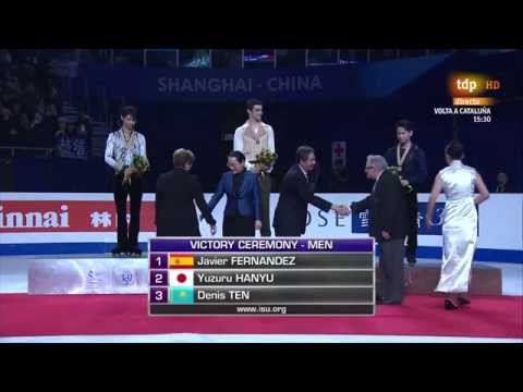 Men Victory Ceremony Worlds 2015 Shanghai