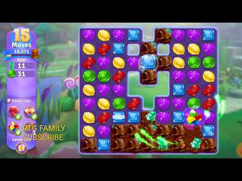 LEVEL 110 Willy Wonka’s Sweet Adventure NEW Zynga chocolate match 3 game बच्चे