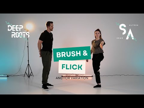 Brush & Flick - WEST COAST SWING Anchor Variation - Sean & Alyssa
