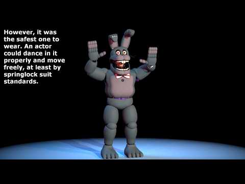 The first Freddy's springlock suits