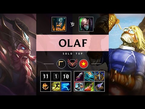 Olaf Top vs Singed - VN Grandmaster Patch 25.17