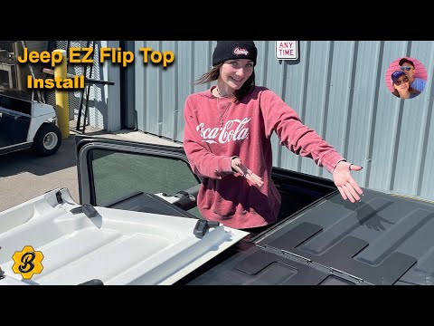EZ FLIP TOP for Jeep Freedom Panels Install