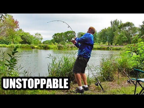 I Hooked a Giant Unstoppable Fish! (Big Carp Fishing)