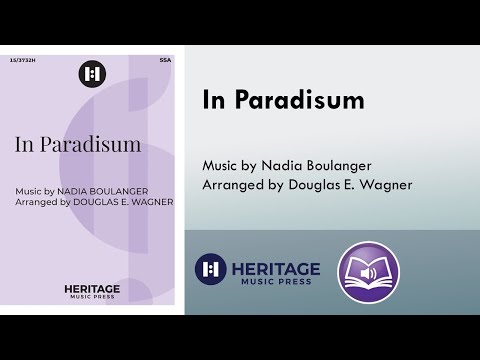 In Paradisum (SSA) - Nadia Boulanger, arr. Douglas E. Wagner