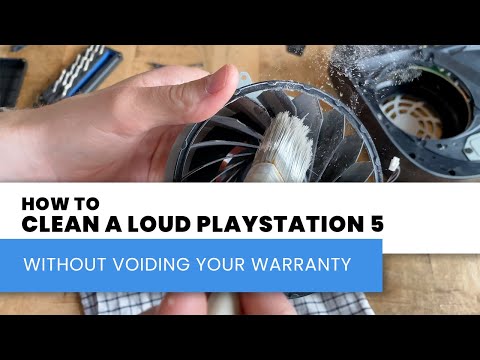 How to Clean and Fix a Loud PS5 | Without Voiding Your Warranty