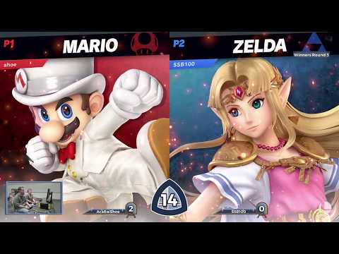 Helluva Weekly #14 - AcaRa|Shoe (Mario) Vs. SSB100 (Zelda, Mario) - Winners Semifinals