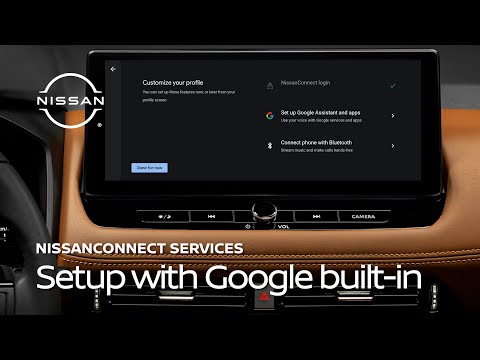 How to Set Up & Activate NissanConnect Services on Vehicles with Google Built-in
