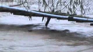 preview picture of video 'Iligan Bayug Bridge under heavy rain 14 jan 2009'