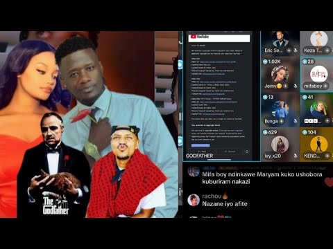 GODFATHER AZANYE IVY MUGAHINDA KENSHI NAFASHWE VIDEO NAMBAYE UBUSA  UYU MUHANZI YA TSIBIWE INDIRUMBO