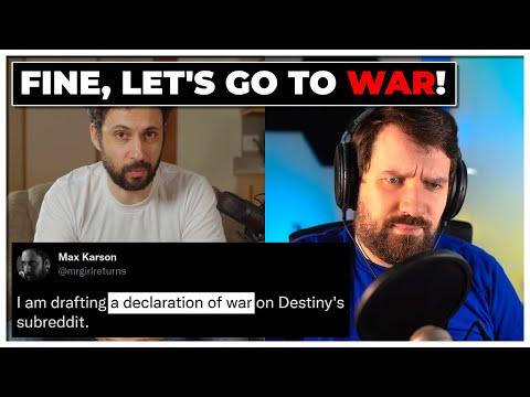 "YOU SHOULD BE FIRED" - MrGirl Confronts Destiny And Moderator, Lists Demands