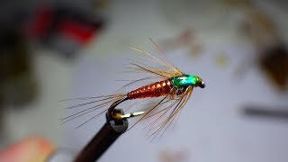 Tying a Small Elastic Mayfly Nymph by Davie McPhail