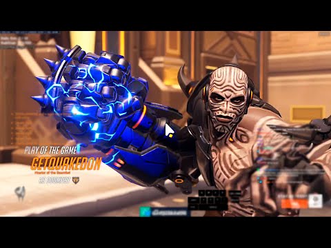 DOOMFIST - POTG - GETQUAKEDON GAMEPLAY - OVERWATCH 2 SEASON 15 PERKS