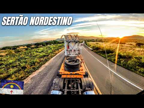 De Feira de Santana BA até Iati PE - EP32 / TP08 #fh540 #carretaprancha