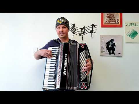 (SOLD!) - Weltmeister Monte 41 accordion - (Carnegie Accordion Company)