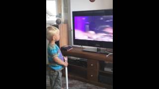 My 2 year old son is Dave Gahan dancing. Like it