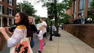 No Kings Protest - Doylestown, PA - June 14 2025 - Raw Footage