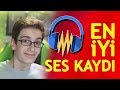 EN KALİTELİ VE BASİT SES KAYDI YÖNTEMİ! EN KALİTELİ VE BASİT SES KAYDI YÖNTEMİ!