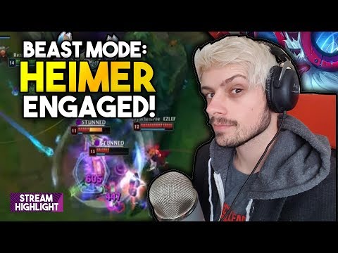Umzonung | Sauberste HEIMERDINGER EUW! Beast Mode - League of Legends
