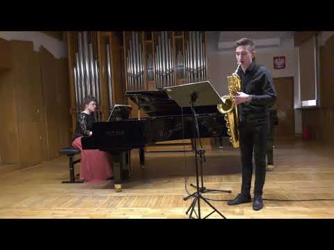 Maria-Magdalena Kaczor with Kamil Przygoda play: Gabriel Fauré: Élégie op. 24 on 15. 4. 2021.