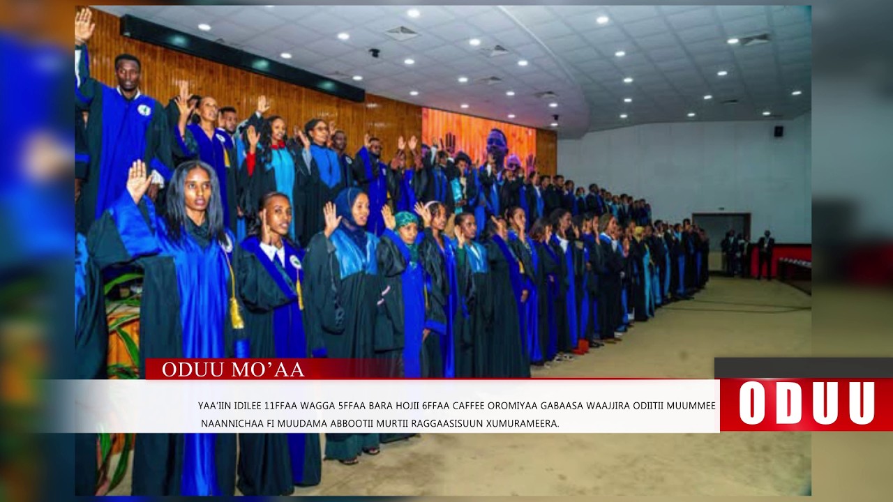 Mo'aa : Oduu Wiixata Galgalaa (Adoolessa 20 . 2026) Finfinnee