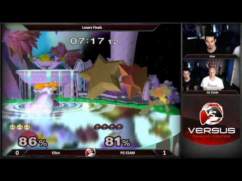 07/05/15 Versus Weekly Melee - Losers Finals - ESAM (Samus) vs Elliot (Peach)