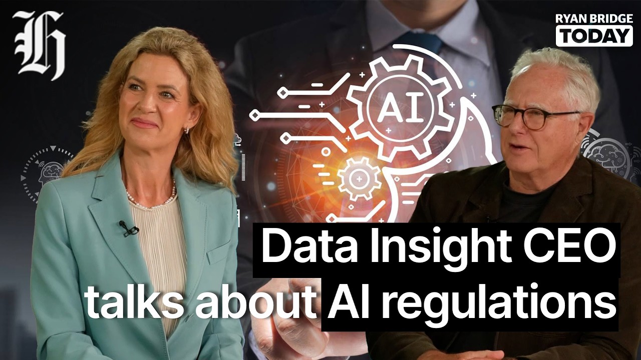 'The world is not going to pause': Data Insight CEO talks about AI regulations | Ryan Bridge TODAY