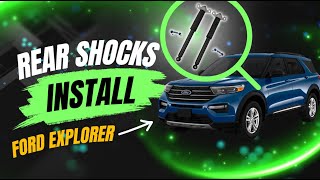 How To: Ford Explorer Rear Shock Installation 2020+ FatGuyBuilds