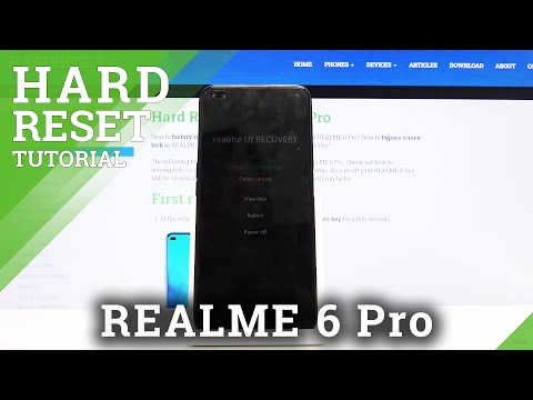 How to Hard Reset REALME 6 Pro – Wipe Data / Bypass Screen