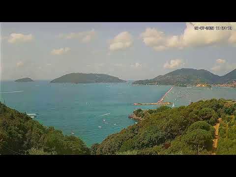 Webcam La Spezia dello Studio Architetto Grassi, il mare tra Lerici e Portovenere