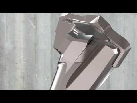 Der Hammerbohrer Speed-X - Bohren in Beton mit höchster Bohrgeschwindigkeit